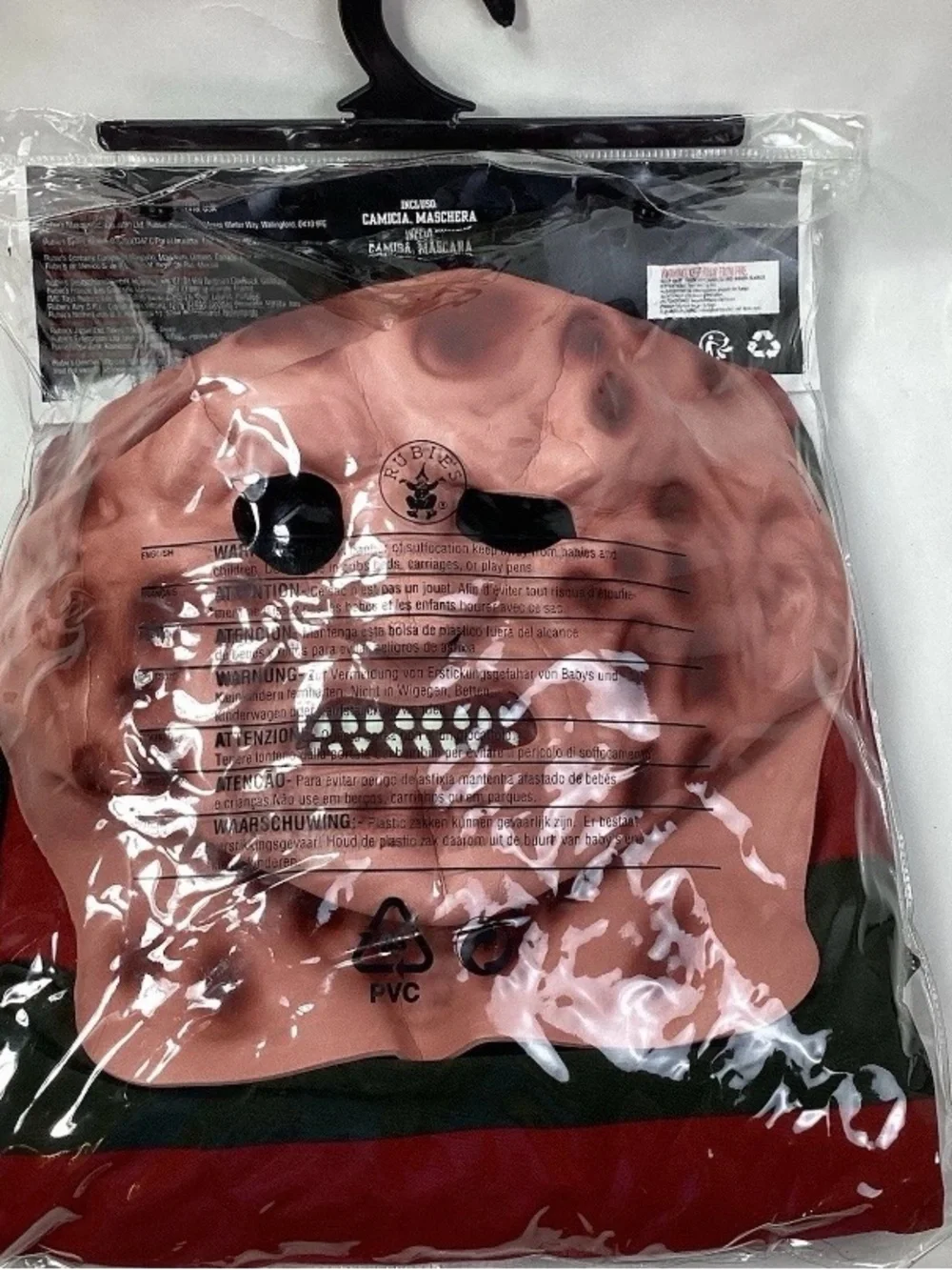 Rubie's Freddy Krueger Kids Costume - Red, Black & Brown